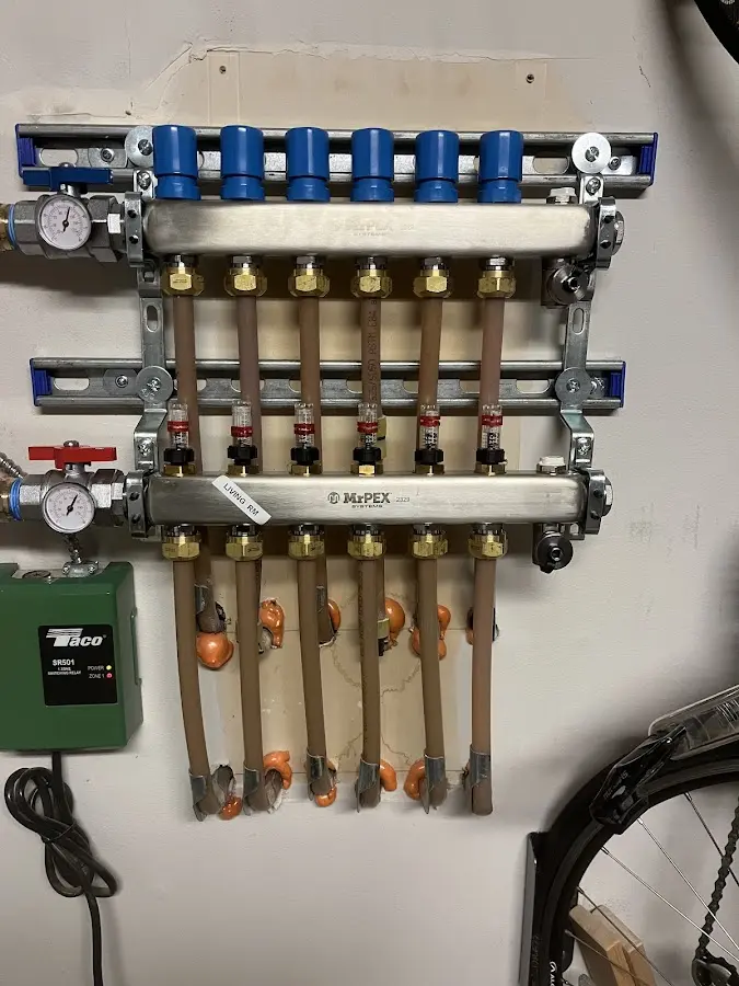 Plumber performing Water Heater Repair at a residential property in Thomasville